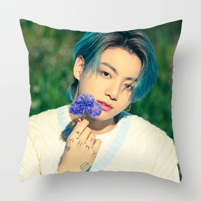 Vỏ Gối In Hình BTS BT21 K-pop 45*45cm