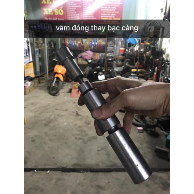 Vam đóng bạc càng ALONGTOOL dụng cụ sửa xe máy Honda và Yamaha