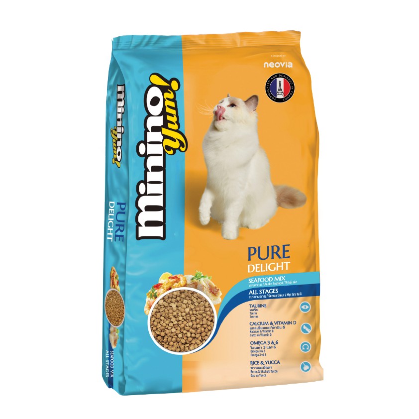 Thức ăn hạt cho mèo mọi lứa tuổi Minino