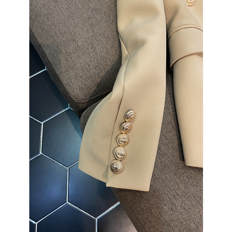 Áo khoác vest blazer nữ màu da nude túi cơi ngưc QUYNH DESIGN AV014 | BigBuy360 - bigbuy360.vn