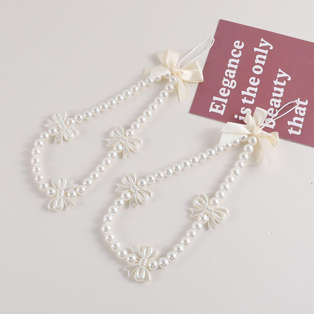 Dây Đeo Điện Thoại Bằng Acrylic Đính Hạt Chống Thất Lạc Tiện Dụng