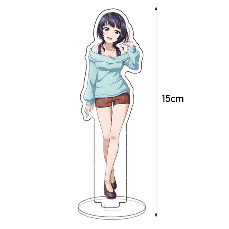 Đồ Chơi Viên Nang Nhân Vật Takami Chika Kurosawa Dia Tsushima Yoshiko Mari Anime Love Live Sunshine