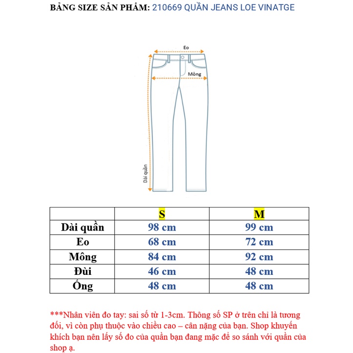 210669 Quần jeans nữ , quần jeans loe vintage 2 màu nâu, đen, quần jeans ulzzang size S,M