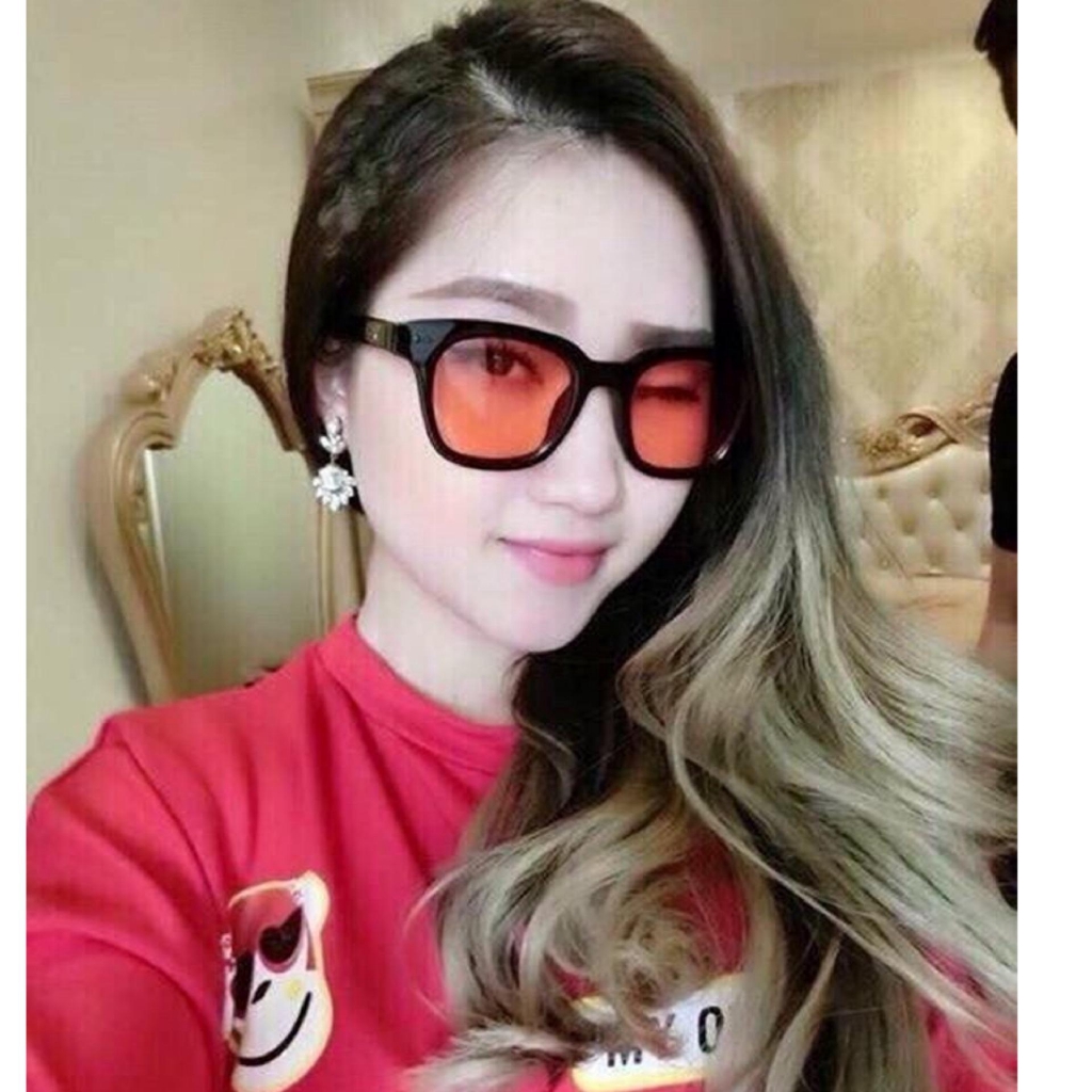 Kính mát chữ v ĐI ĐÊM kiểu GM(màu hồng)