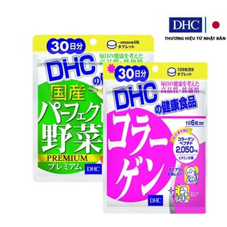 Combo viên uống dhc trẻ hoá da 30 ngày