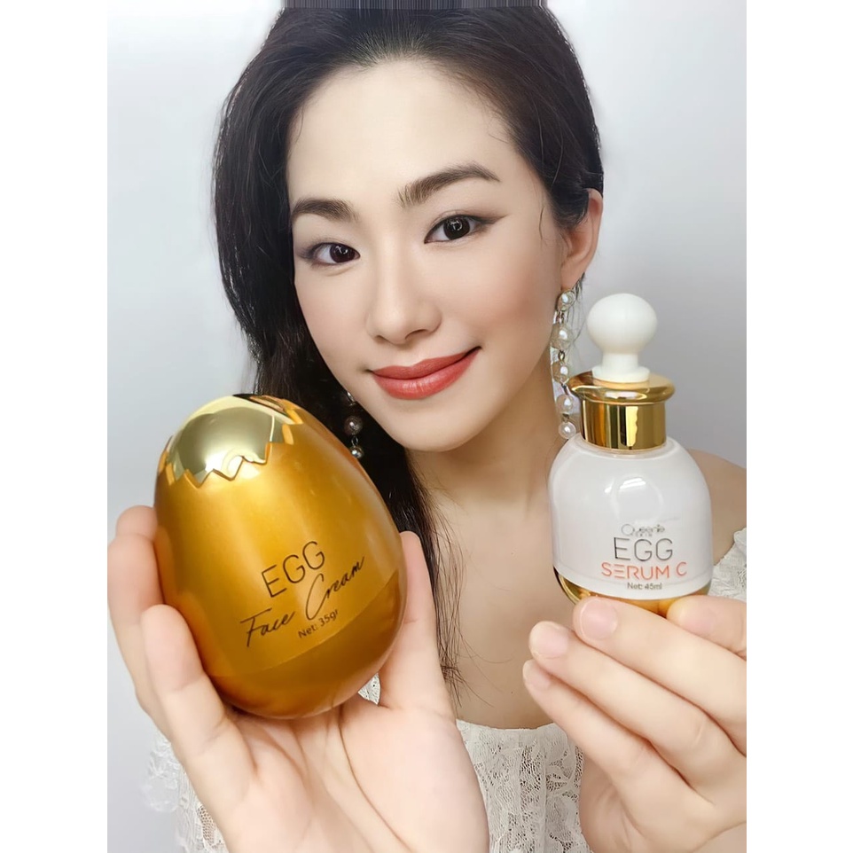 Serum EGG Vita C Ampoule 45ml- Serum vitamin C Egg Skin Care Chính hãng