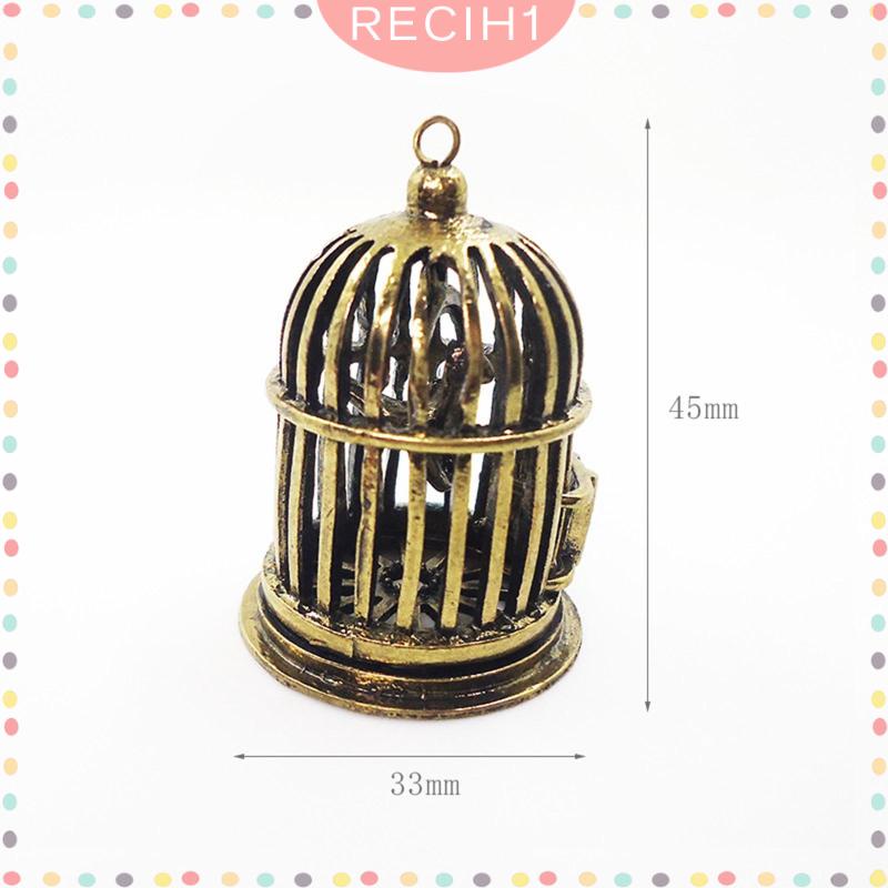 Lồng Chim Giả Trang Trí Nhà Búp Bê [Recih]