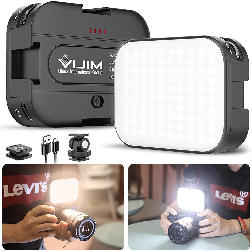 VIJIM VL100C - ĐÈN LED BI-COLOR ĐIỀU CHỈNH NHIỆT MÀU 3200-6500K - HÀNG CHÍNH HÃNG
