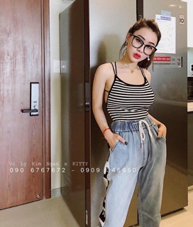 Áo 2 dây hở lưng