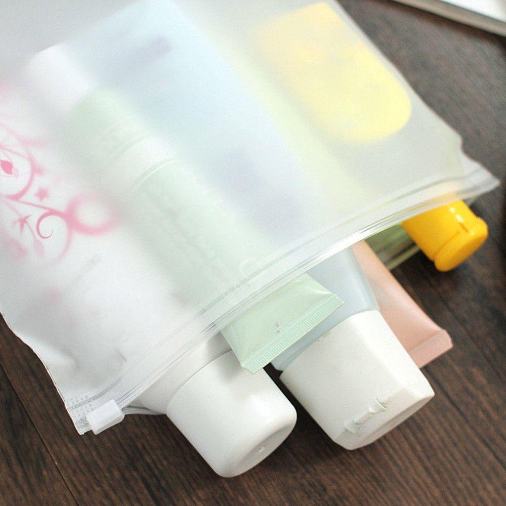 UUMIR Bộ 5 Túi Nhựa Trong Mờ Chống Thấm Nước Tiện Dụng Mang Đi Du Lịch