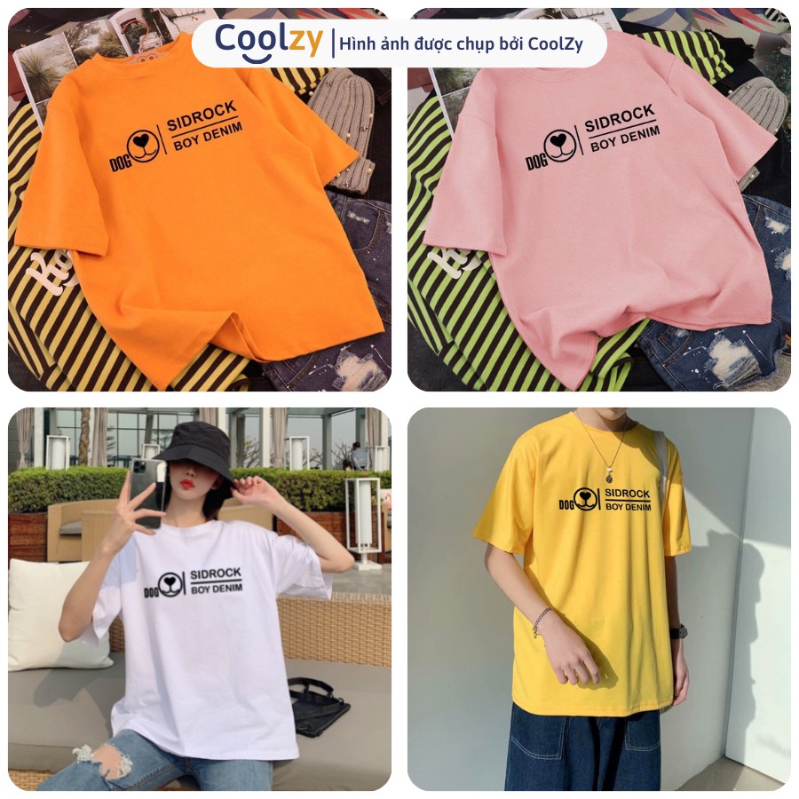 Áo Thun Nam Nữ phom rộng.  Áo Phông Tay Lỡ In Sirdrock chất liệu cotton cao cấp | CoolZy | BigBuy360 - bigbuy360.vn
