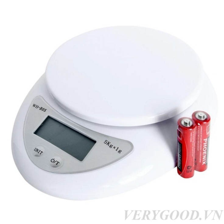 LP0 Cân tiểu ly điện tử nhà bếp mini cân định lượng thực phẩm trong khoảng 1 gam - 5kg, 10kg (Tặng kèm pin), làm cho bán