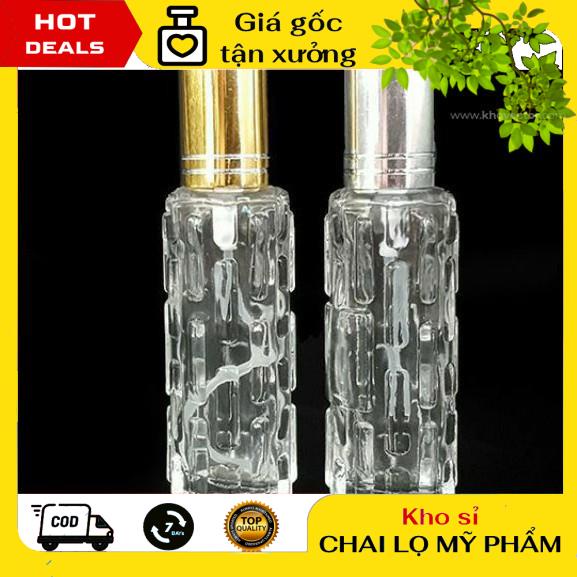 Lọ Chiết Nước Hoa ❤ GIÁ TẬN GỐC ❤ Chai lọ chiết nước hoa khổ qua 10ml,15ml đựng dầu thơm, phụ kiện du lịch