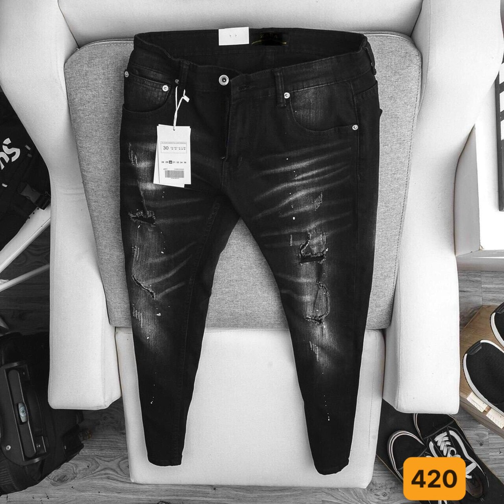 Quần Jean Nam Cao Cấp 🤜 FREESHIP 🤛 Quần Bò Nam Ống Côn Cao Cấp Form Chuẩn Co Giãn HG609 | BigBuy360 - bigbuy360.vn