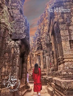 ĐẦM MAXI ĐỎ KÈM KHĂN (KÈM HÌNH THẬT)