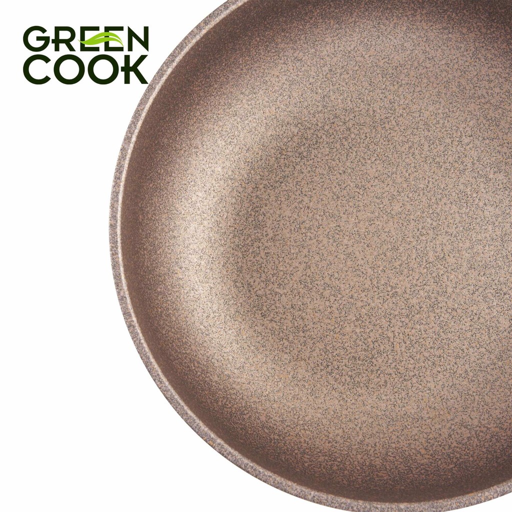 Chảo đúc vân đá đáy từ sâu lòng Green Cook