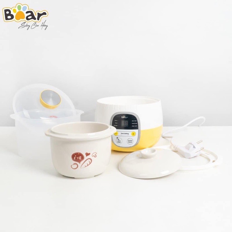 BẢO HÀNH 18T Nồi Nấu Cháo Chậm Bear Bản Quốc Tế