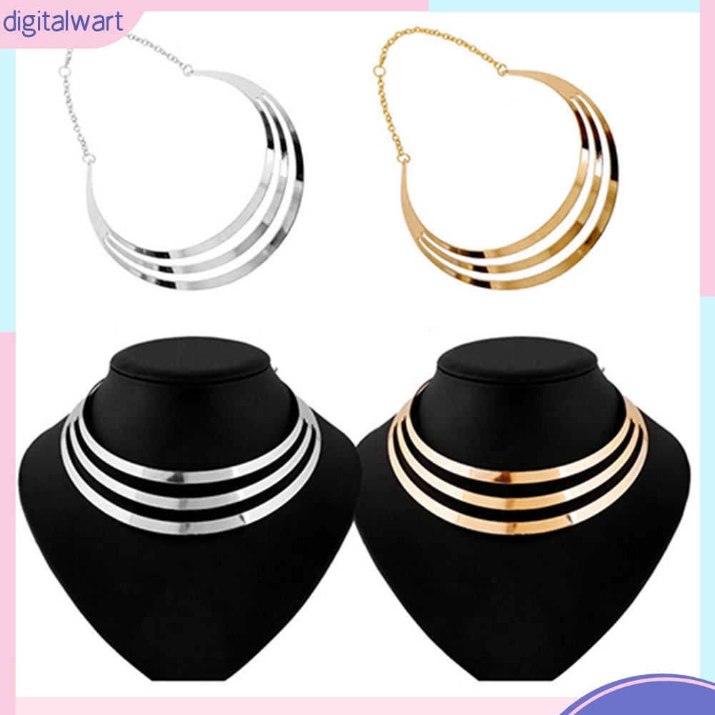 Vòng cổ choker bằng kim loại độc đáo phong cách cá tính dành cho nữ
