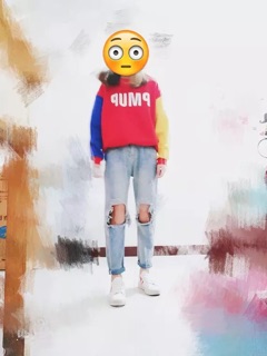 Quần jean rách gối cool ngầu