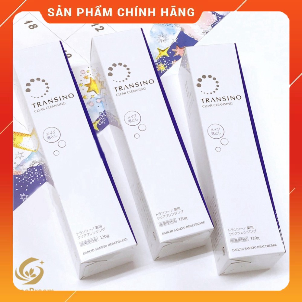 (cao cấp) Kem tẩy trang Transino Clear Cleansing 120g