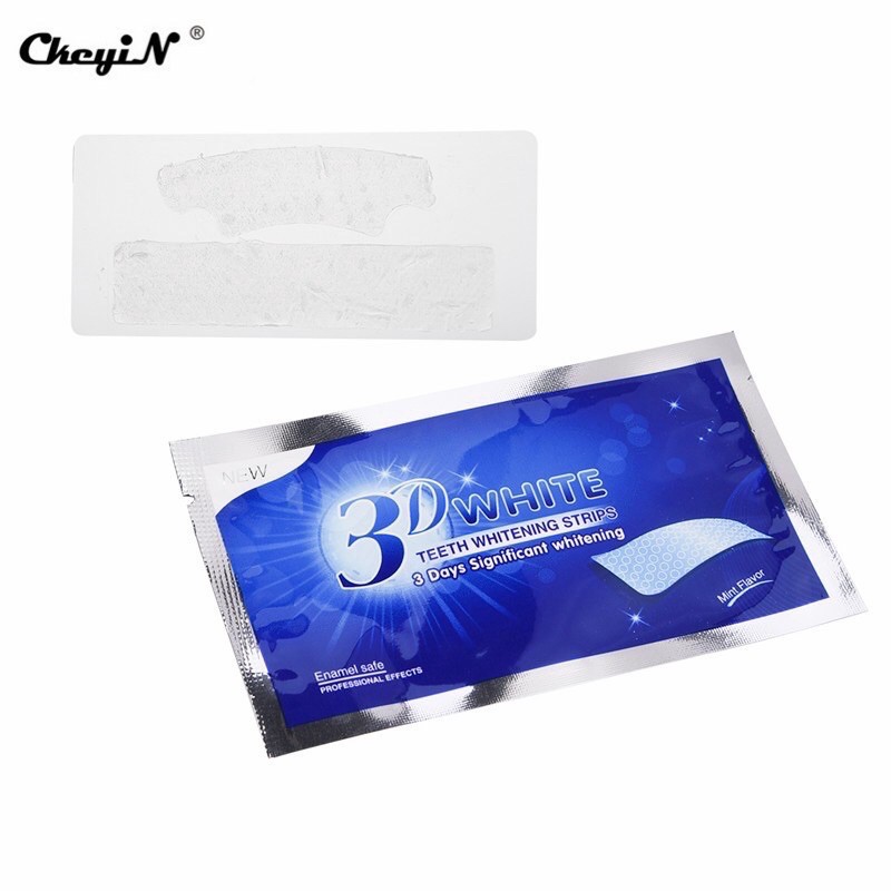 14 Miếng Dán Trắng Răng Tiện Lợi 3D White Teeth Whitening Strips