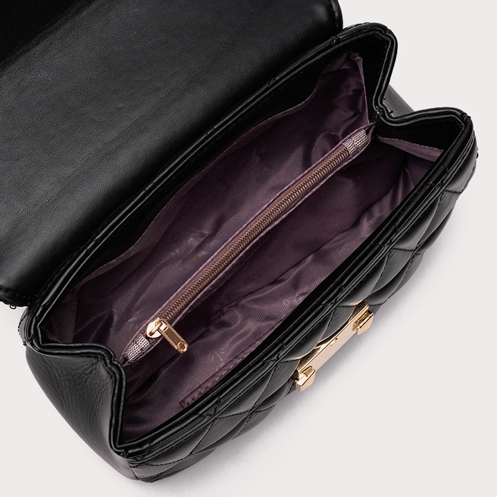 🌸Hàng Order🌸 Túi Xách Nữ CEEKAY Kẻ Lưới Nắp Bấm Vàng Quai Da Phối Xích Sang Chảnh Nữ Tính 🌸Hàng Quảng Châu