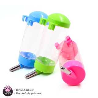 Bình nước treo chuồng cho chó mèo