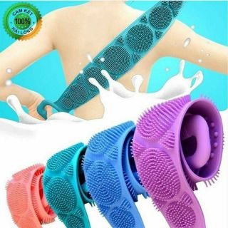 Dây Tắm Chà Lưng Silicon 2 Mặt