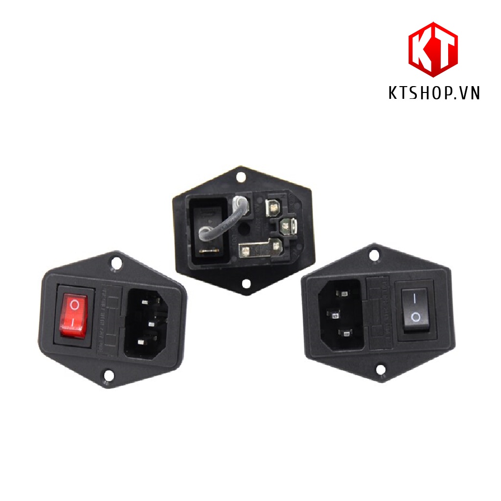 Công Tắc Nguồn Kèm Cầu Chì 10A