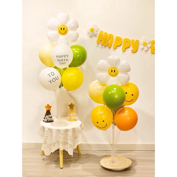 Set bóng trang trí( gồm trụ bóng) phong cách INS