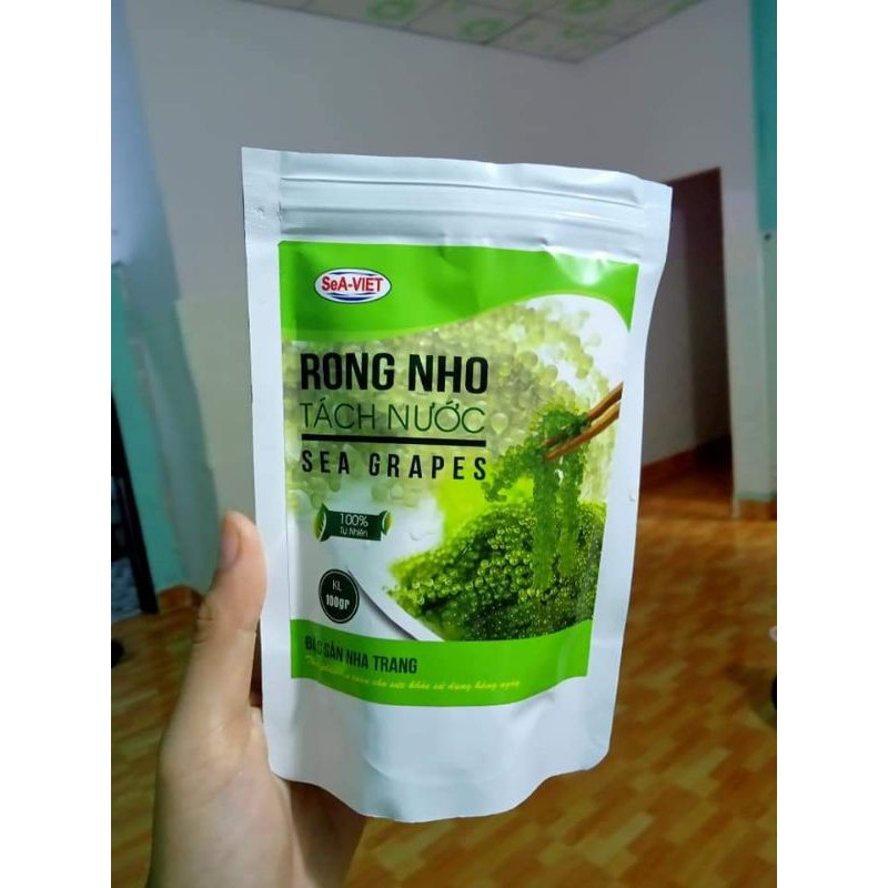 Rong nho+2 sốt mè rang