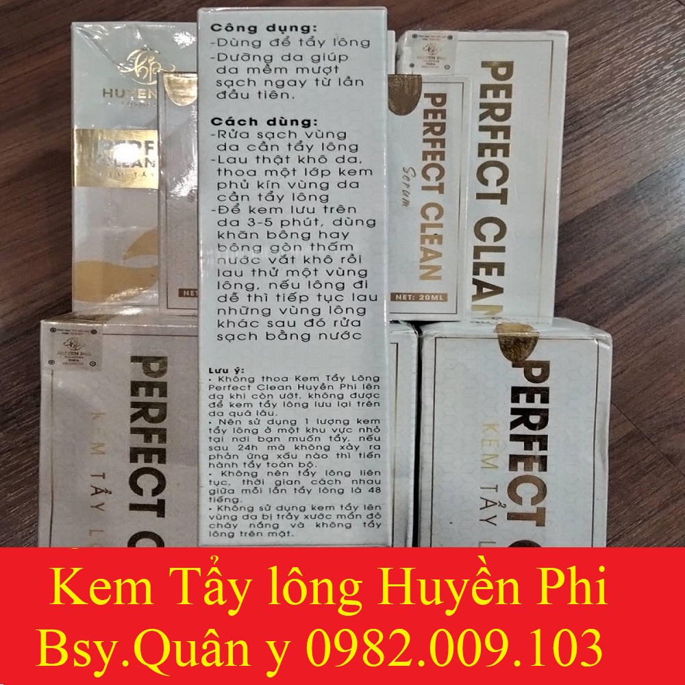 Kem Tẩy Lông Huyền Phi Triệt Sạch Bất Chấp Các Loại Lông (tặng kèm serum triệt)