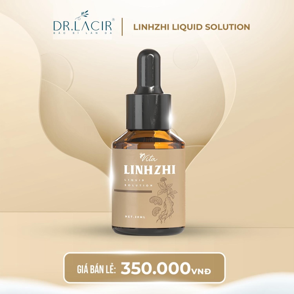 Tái Tạo Da Sâm Linh Zhi Loại bỏ mụn thâm, Da xỉn màu, Lỗ chân lông to, Sạm, Nám DR.LACIR 30 ml vs 110 ml LM36