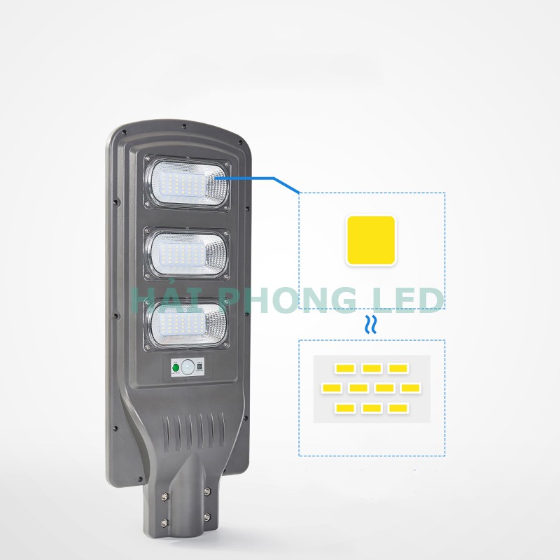 [ TẶNG CHÂN GẮN ] Đèn năng lượng mặt trời 100W bảo hành đổi mới 2 năm góc chiếu rộng lắp đặt ngoài trời chống nước tốt