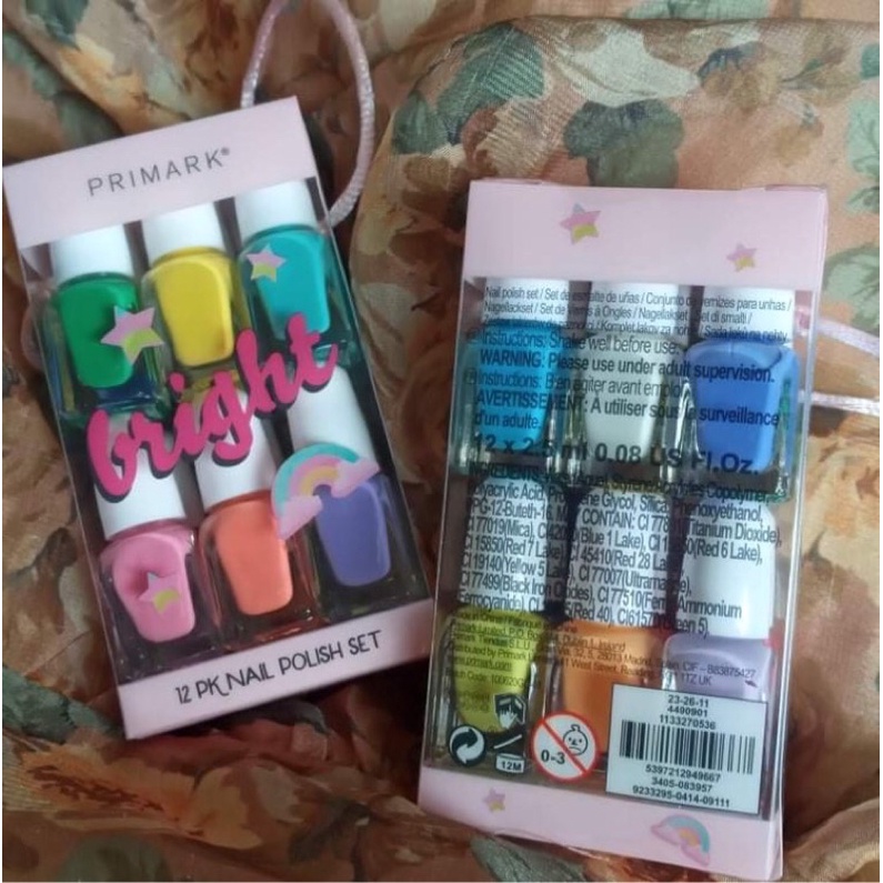 Set sơn móng tay an toàn cho bé gái