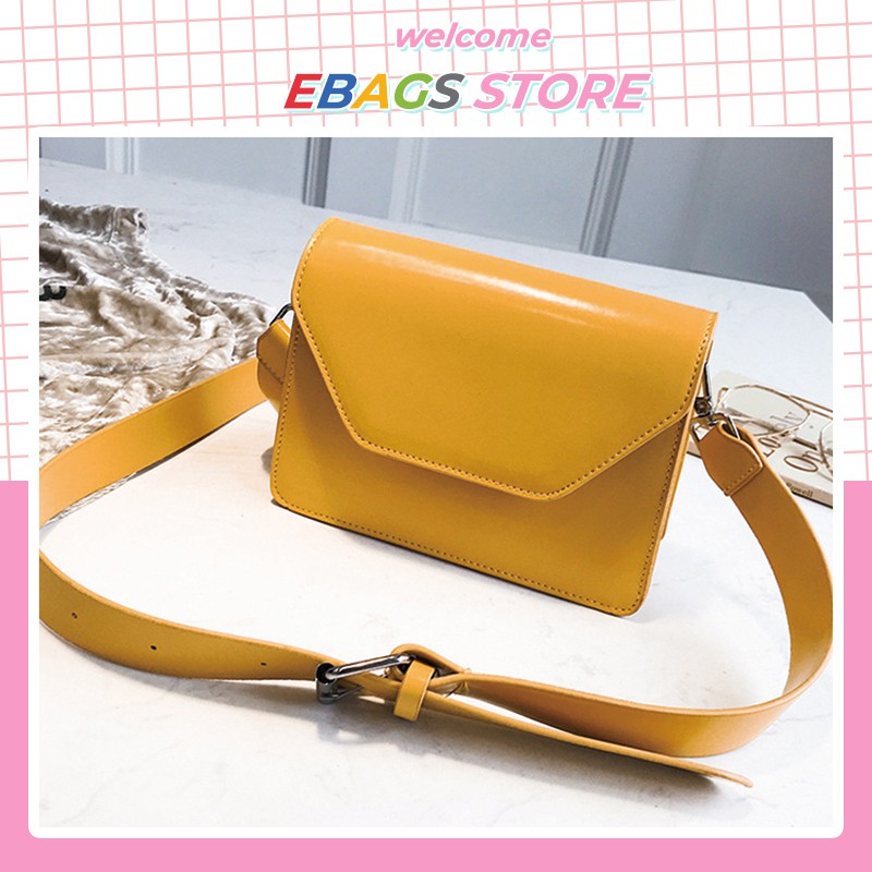 [Sale Cực Hot] Túi Đeo Chéo Nữ Dây To Khóa Bấm Sang Trọng TEB7002