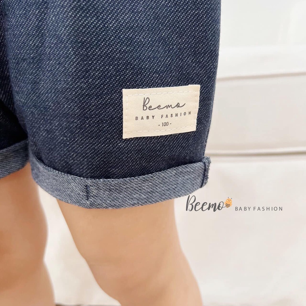 Quần đùi cotton da cá giả bò Beemo cho bé trai