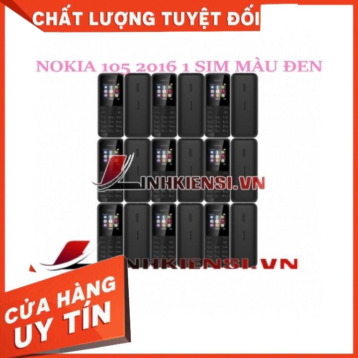 ĐIỆN THOẠI NOKIA 105 2016 1 SIM⚡GIÁ RẺ SỐ 1⚡ HÀNG CHÍNH HÃNG, CHẤT LƯỢNG CAO