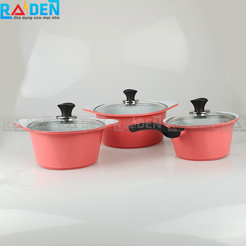 Nồi quánh đúc Ceramic đáy từ Greencook GCS02-18IH / 18cm, GCS02-20IH / 20cm, GCS02-24IH / 24cm