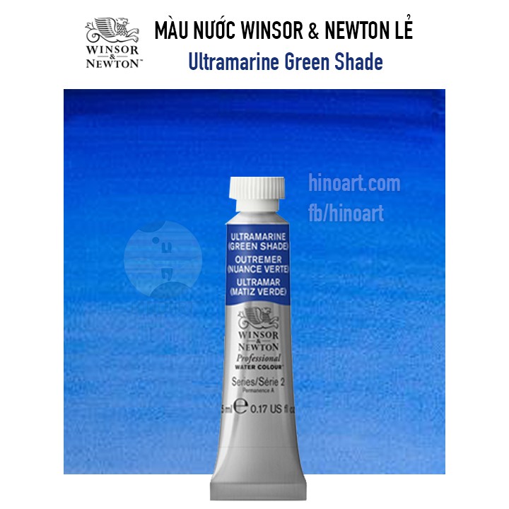 Màu nước lẻ hạng họa sĩ Winsor &amp; Newton Professional Watercolor 5ml tông xanh dương 5ml