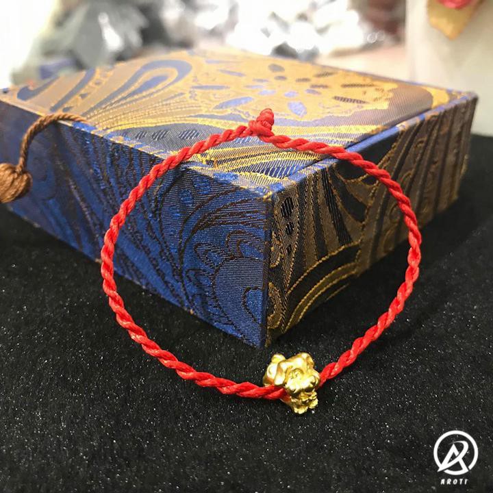 Vòng phong thủy - Vòng chỉ đỏ poppy đáng yêu V164 -SP 1