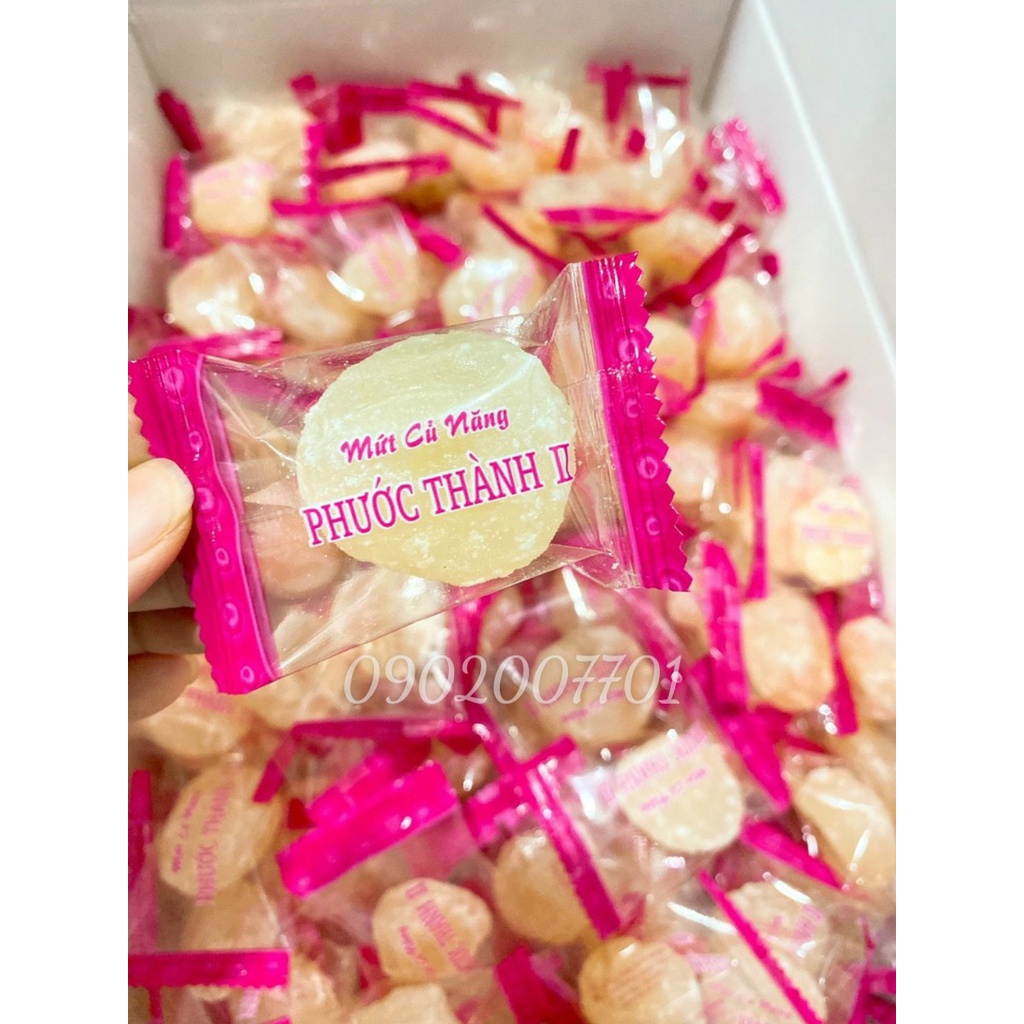 1 Kg Mứt Củ Năng Phước Thành Thơm ngon-bánh mứt tết- đồ ăn vặt-ăn vặt