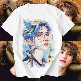 Áo thun Thái Tử Khôn thời trang Hàn Quốc dành cho fan hâm mộ