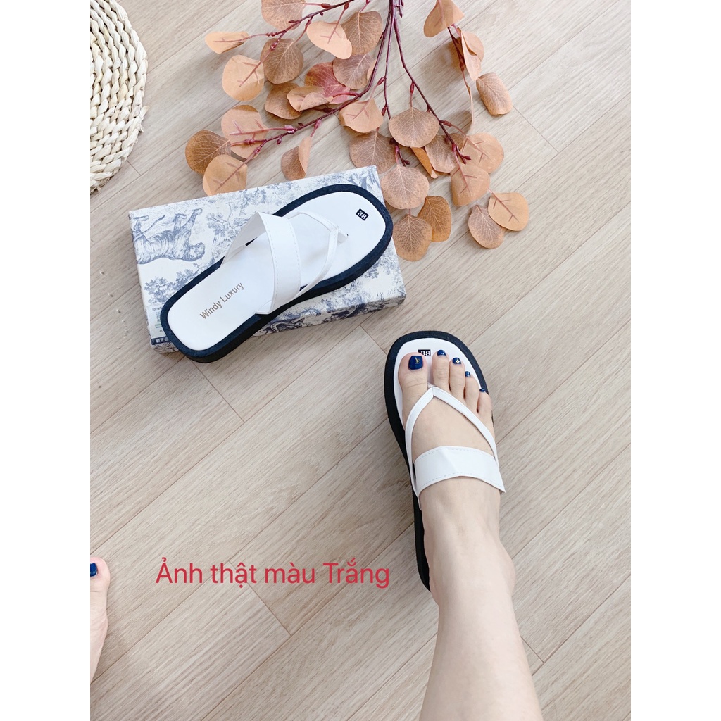 (S85) Dép xỏ ngón nữ quai ngang đế 2 phân siêu nhẹ (Mã XN.241)