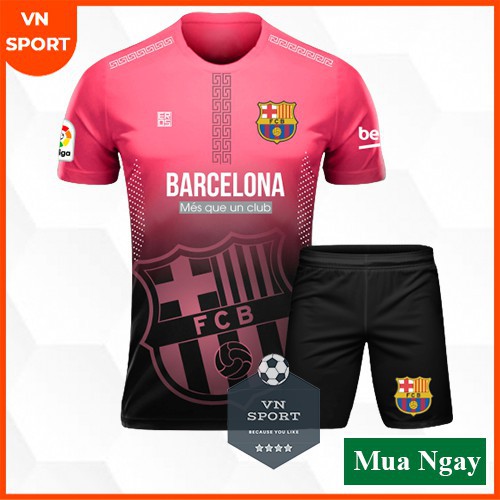 Đồ Đá Banh Thun Lạnh Thiết Kế Cực Đẹp - Barca T08