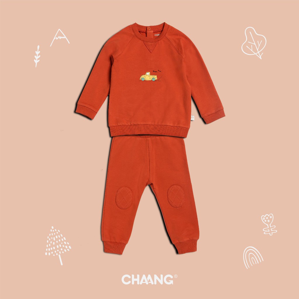 Bộ nỉ da cá Chaang (size từ 6M đến 36M)