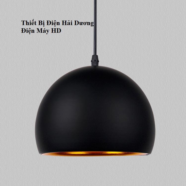 Chao đèn thả mũ bán nguyệt đường kính 350mm 6038 - Chưa bao gồm bóng - Bảo hành 12 tháng