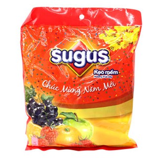 Kẹo mềm Sugus hương trái cây (táo, dâu, nho, cam)