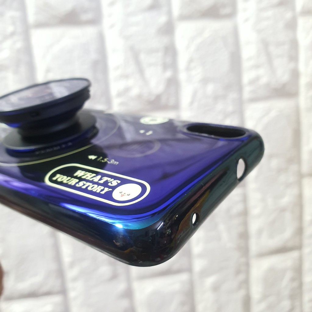 Ốp lưng Xiaomi Redmi 7A hình máy ảnh kèm giá đỡ và dây đeo