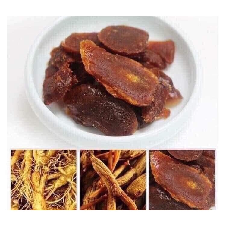 Sâm lát tẩm mật ong hộp nhựa 200g- Hàn Quốc